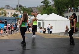 Открытый урок на Набережной. 2013