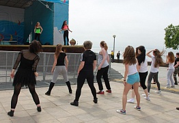 Открытый урок на Набережной. 2013