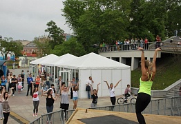 Открытый урок на Набережной. 2013