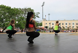 Открытый урок на Набережной. 2013