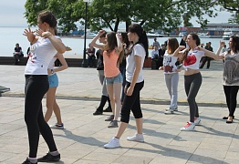 Открытый урок на Набережной. 2013