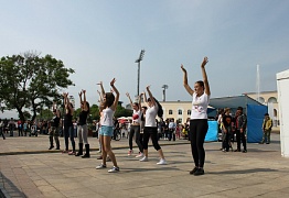 Открытый урок на Набережной. 2013