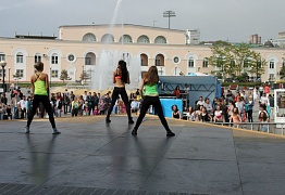 Открытый урок на Набережной. 2013