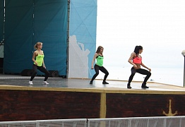 Открытый урок на Набережной. 2013