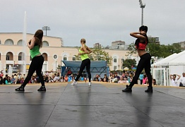 Открытый урок на Набережной. 2013