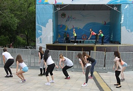 Открытый урок на Набережной. 2013