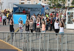 Открытый урок на Набережной. 2013