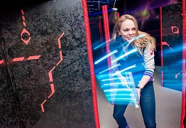 Совместный отдых - поход в lasertag