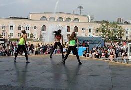 Открытый урок на Набережной. 2013