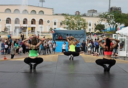 Открытый урок на Набережной. 2013