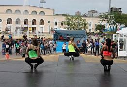 Открытый урок на Набережной. 2013