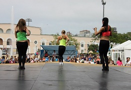 Открытый урок на Набережной. 2013