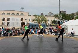 Открытый урок на Набережной. 2013