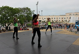 Открытый урок на Набережной. 2013