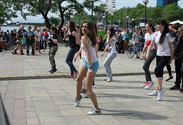 Открытый урок на Набережной. 2013