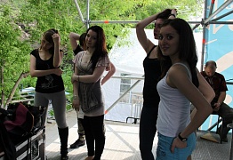 Открытый урок на Набережной. 2013