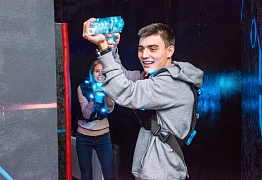 Совместный отдых - поход в lasertag