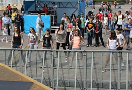 Открытый урок на Набережной. 2013