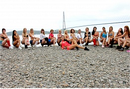 Тренировка на Русском острове. 2013