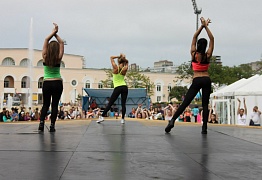 Открытый урок на Набережной. 2013