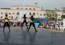 Открытый урок на Набережной. 2013